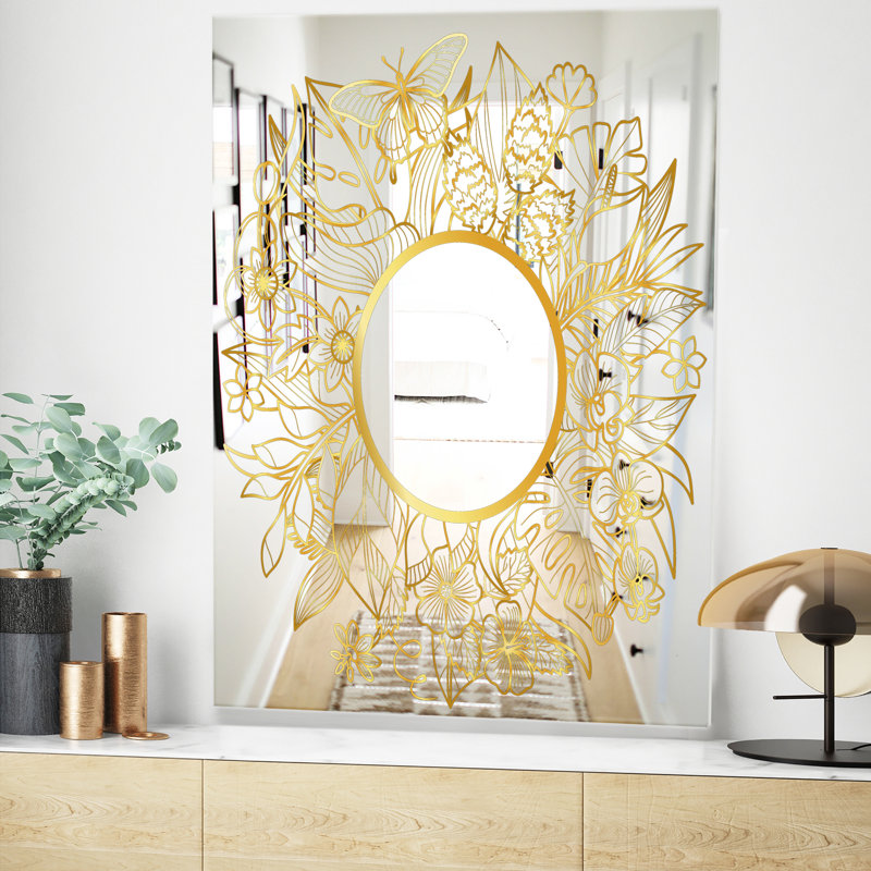 Miroir d'appoint Capital Botanical Bliss, H 39,4 po x l 29,5 po