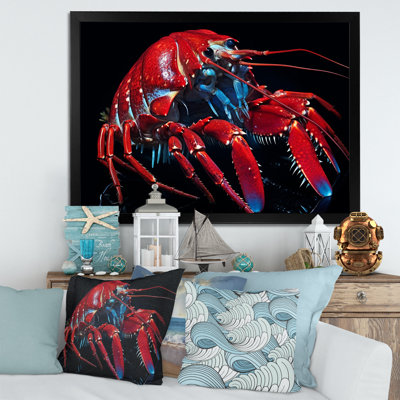 " Modern Red Mantis Shrimp II "
