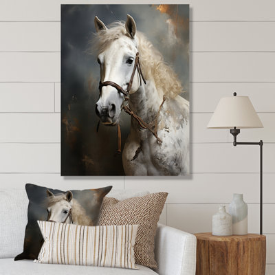 Kenneisha " White Horse Equestrian Duality III "