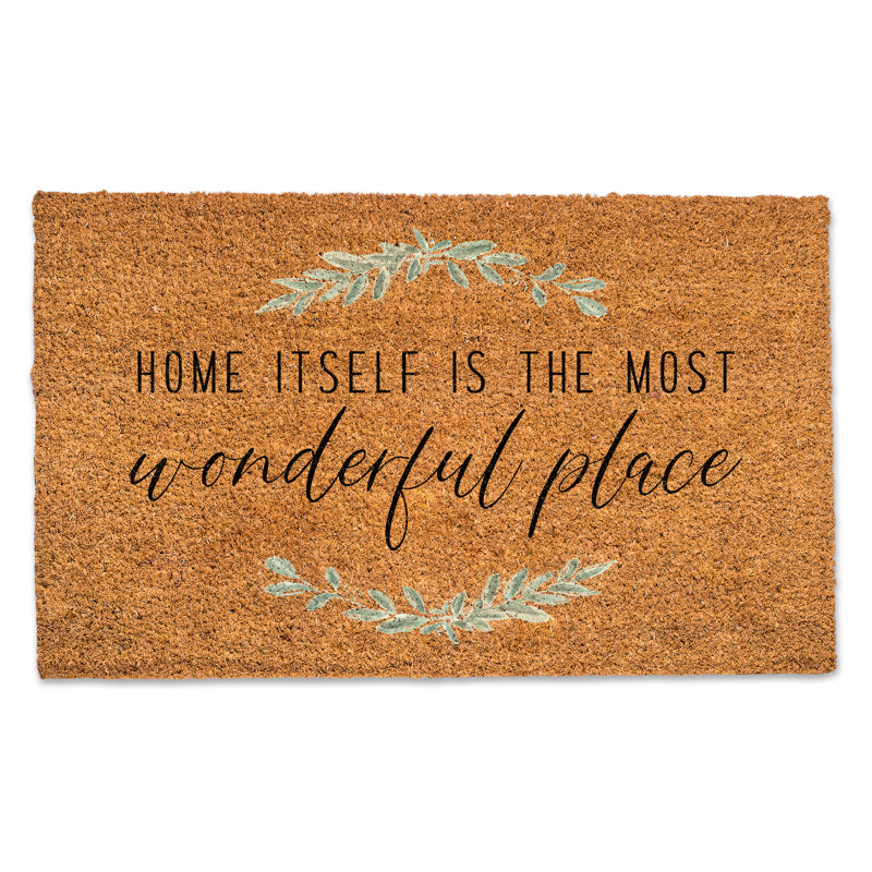 Tapis de porte Home Is Most Wonderful Place