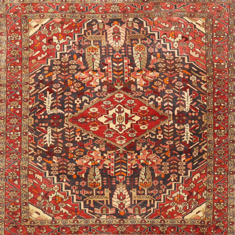 Maahin Oriental Indoor Rug, Square 6'