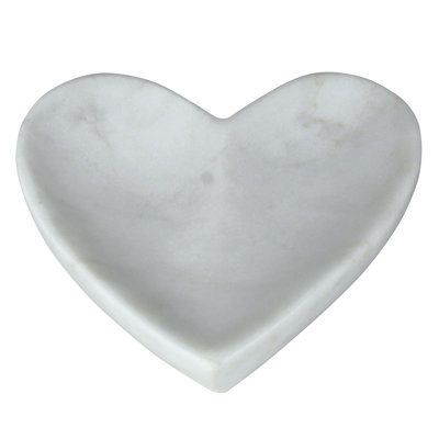 Felicha Marble Heart Dish