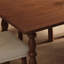 Ensemble de table de salle à manger vintage en bois massif haut de gamme-100910764