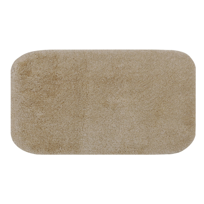 Tapis pour salle de bain McCallsburg, H 1,1 po x l 22 po x L 39 po, Beige foncé