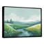 «Green Grey Pond Meadows In Tuscany I», reproduction d'art de ferme murale-937461708-966724337