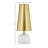 Geraldine 21" Table Lamp with Paper Shade, White