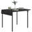 HOMCOM Industrial Folding Dining Table for 2 to 4, Space Saving Drop Leaf Kitchen Table for Small Spaces, Walnut-1708197978