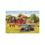 Tally Ho Farms And Truck - Print on Canvas-538724679-566224116
