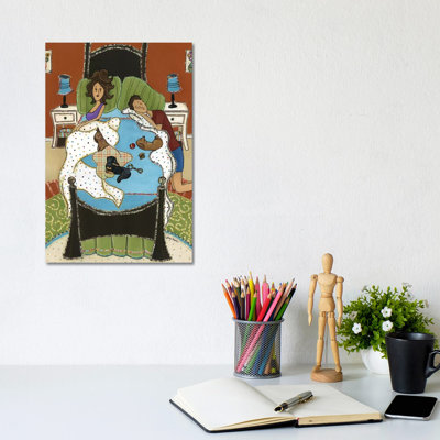 The Three Little Weenies by Jamie Morath - Wrapped Canvas Print