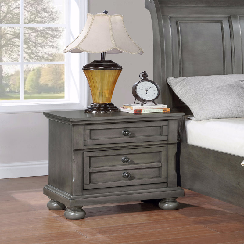 Table de chevet, Gris