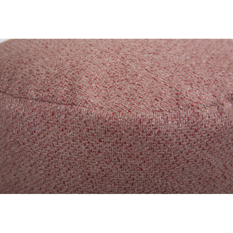 Pouf rond de 22 po de largeur, Panama Panama 100% polyester