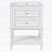 24 Inch Retro Design Bathroom Vanity with Ceramic Sink-93696131