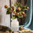 Ceramic Farmhouse Vase, Decorative Boho Flower Vase For Home Decor-1288976834