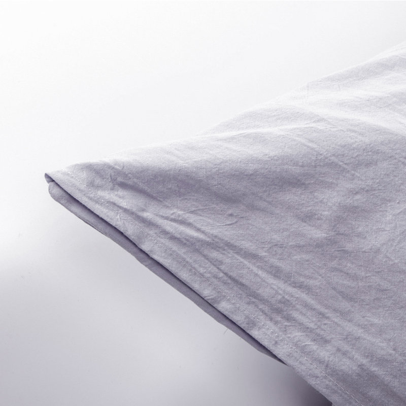 100% Cotton Pillowcase - Set of 2, Purple, King Pillowcase