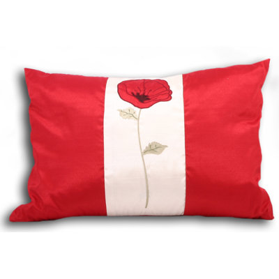 Poppet Floral Rectangular Pillow Cover