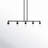 Grogan 5 - Light Steel Dimmable Kitchen Island Chandelier-414771738