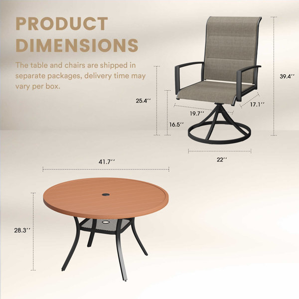 Dimensions du produit
