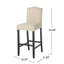 Ensemble de 2 tabourets de bar Markson Kd Mp2-954299012