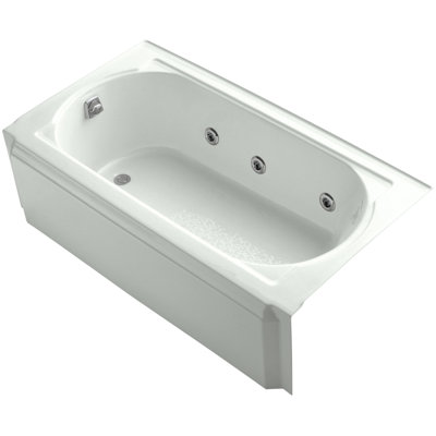 Memoirs Alcove 60" x 33.75" Whirpool Bathtub