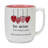 Valentine's Day Set of 4 Mugs