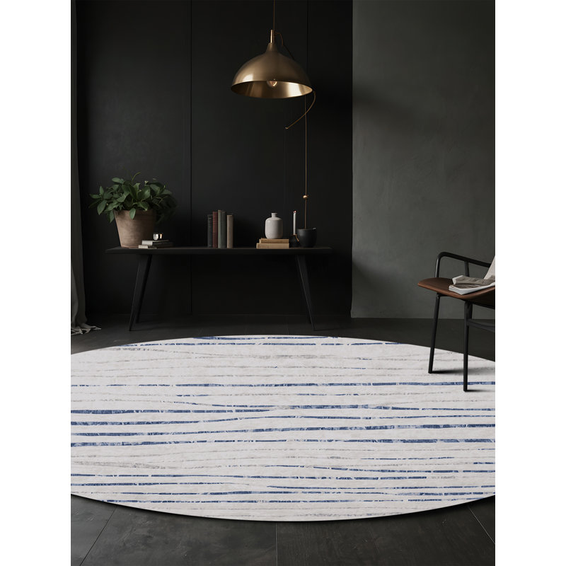 Machine Washable Gray Area Rug