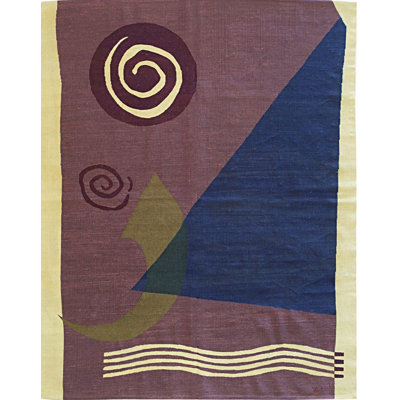 Tapis mauve 6 x 8 po