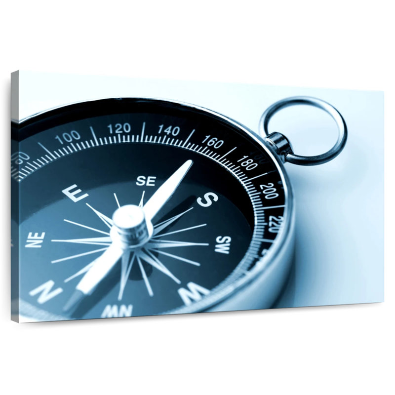 Aletra Large Metal Compass, 34" H x 51" W
