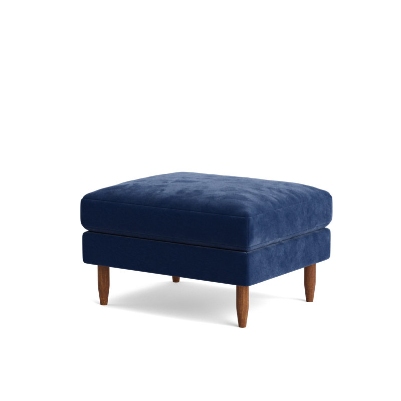 Skinny Fat Ottoman, Performance Velvet - Uniform