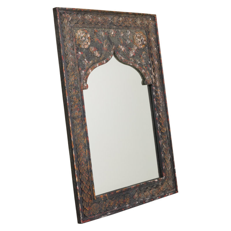 Arbe Wood Flat Wall Mirror