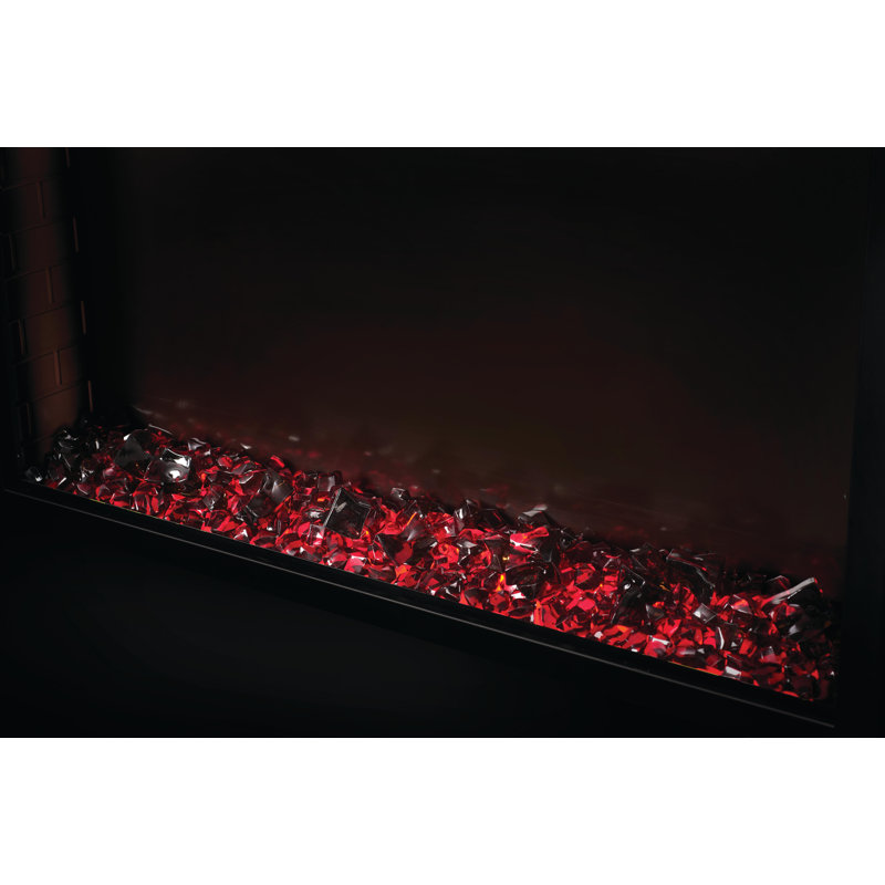 Electric Fireplace Insert, 20.25" H x 26" W x 7.75" D