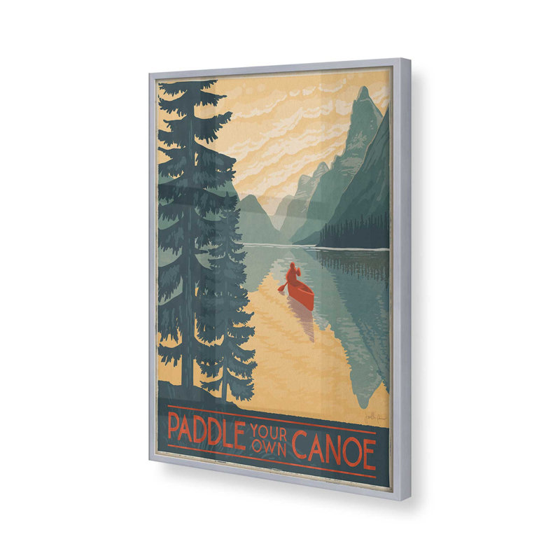 «Nomad's Journey», Cadre en chrome poli, H 37,25 po x l 25,25 po