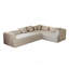 Canapé-lit convertible de 78,7 pouces avec coussin cylindrique, canapé-lit pliant en chenille, canapé-lit pliant avec poche latérale, canapé-lit de plancher