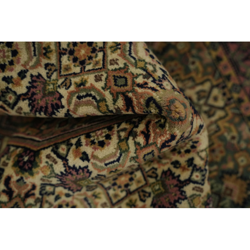 Oriental Wool Traditional Runner Rug Geometric 3x10