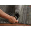 Tapis vert et gris Gabbeh