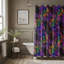 Rideaux de douche psychédéliques - Premium-1010570837