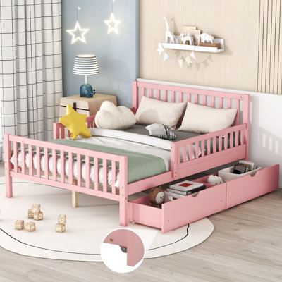 Jaudiel Platform Storage Bed