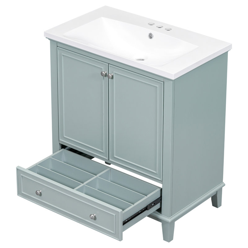 Meuble-lavabo 30 po avec lavabo en céramique