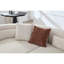 Canapé modulaire incurvé de luxe de 132 po, canapé confortable de style minimaliste pour appartement de salon, méridienne modulaire en L