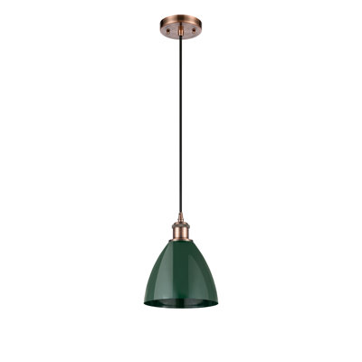 Luminaire suspendu conique 1 lumière