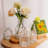 12pcs Glass Bud Vase Set, Small Flower Vases For Centerpieces In Bulk-1244169898