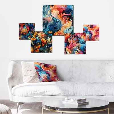 Tseng - Floral Wall Art Set Of 5