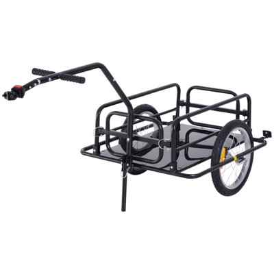 Remorque de cargaison de vélo robuste.