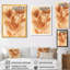Caramel Ivory Caramel Botanical Fade III - Tableau botanique abstrait encadré-399560546-408743851