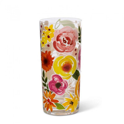 16 oz. Verre Hiball floral