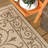 Hagerman Vintage Filigree Textured Weave Beige/Brown Indoor/Outdoor Rug-1440551122