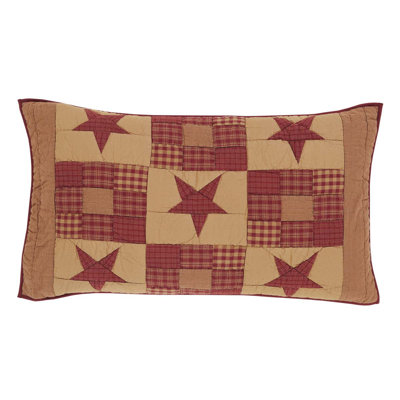 Ninepatch Star 100% Cotton Ties Sham