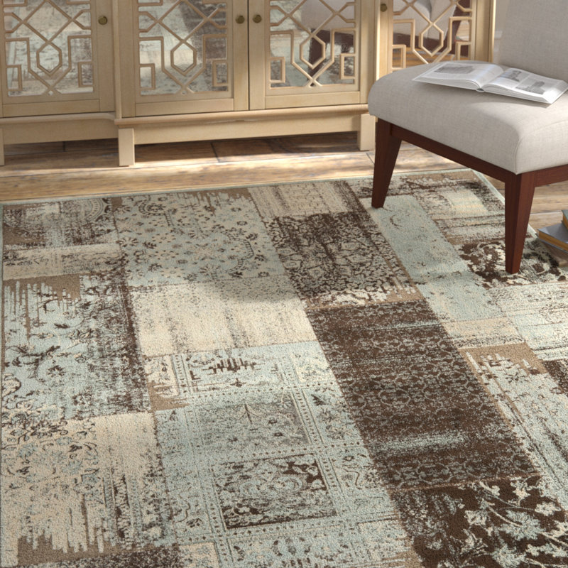 Saint-Michel Performance Abstract Rug, Rectangle 8' x 11'2"