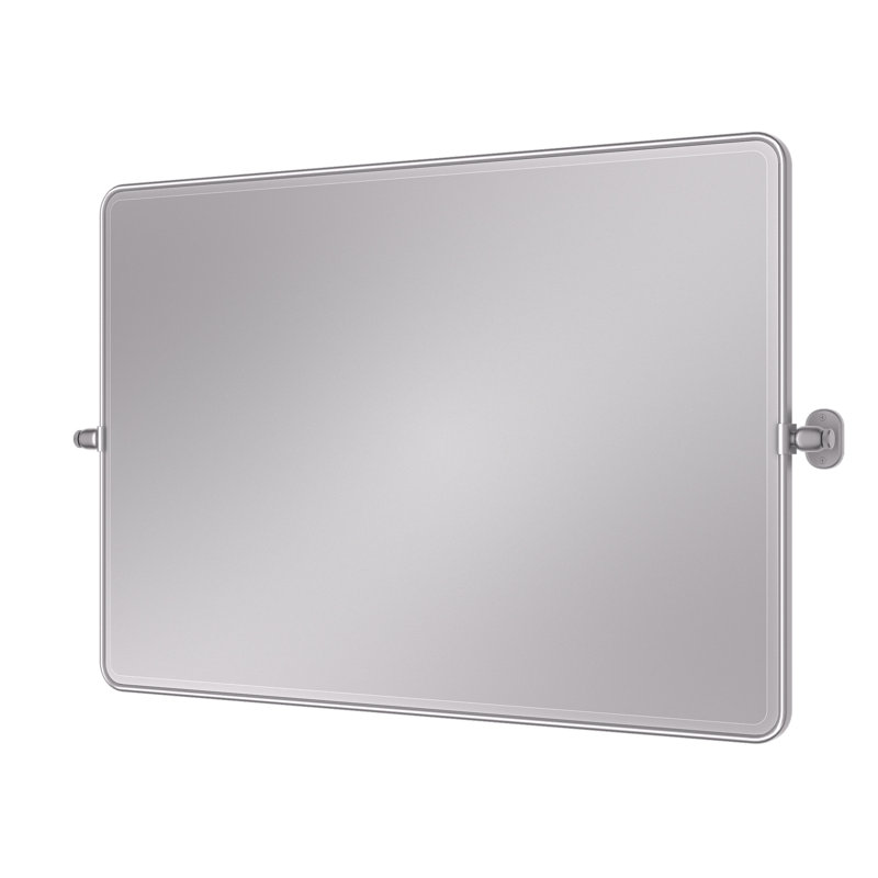 Miroir Parren, Nickel brossé, 30 po x 40 po