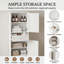 Armoire de rangement sur pied Denai-90755648