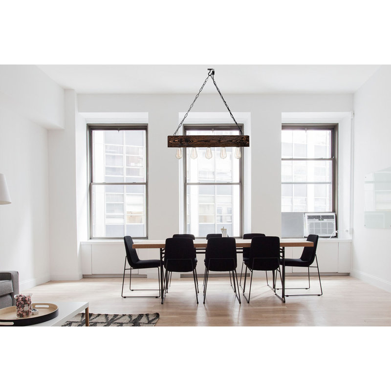 Kepler 5 - Light Brown Kitchen Island Pendant